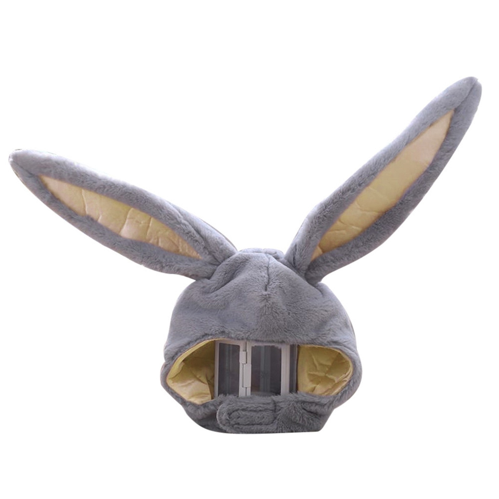 Bunny Ears Hat Bunny Hood Hat with Earflaps Party Cosplay Women Girls Long Cap Plush Rabbit Ears Hat Reversible Octopus toys