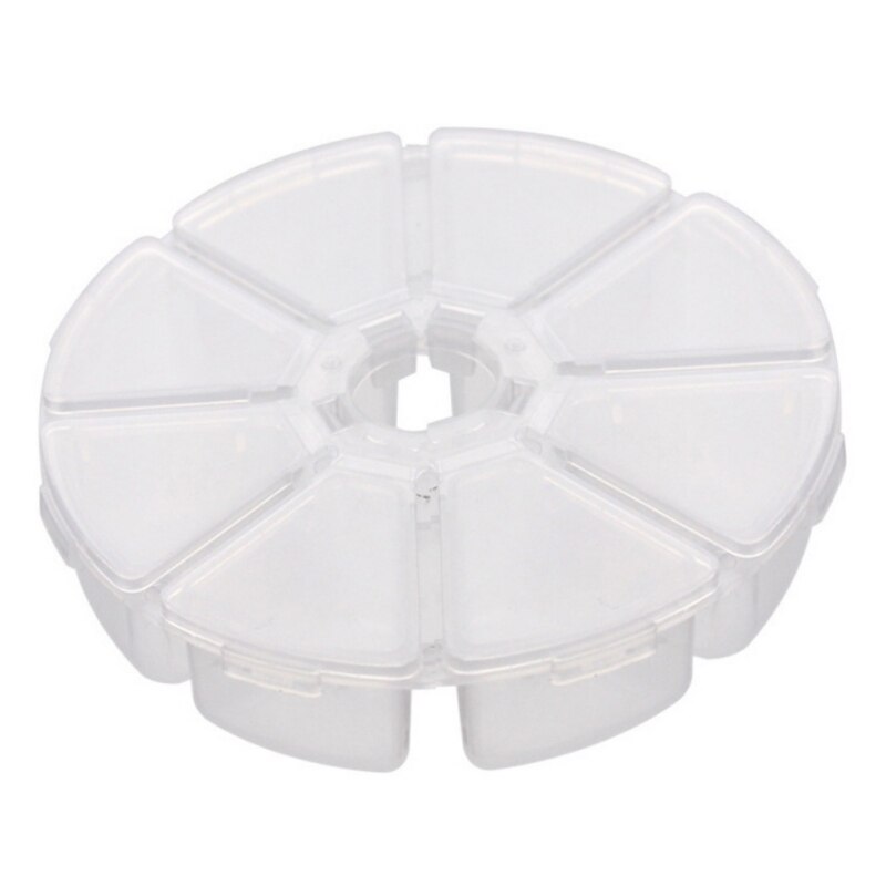 Visgerei Box 4 Pack 18 Grids Transparante Plastic Doos 3600