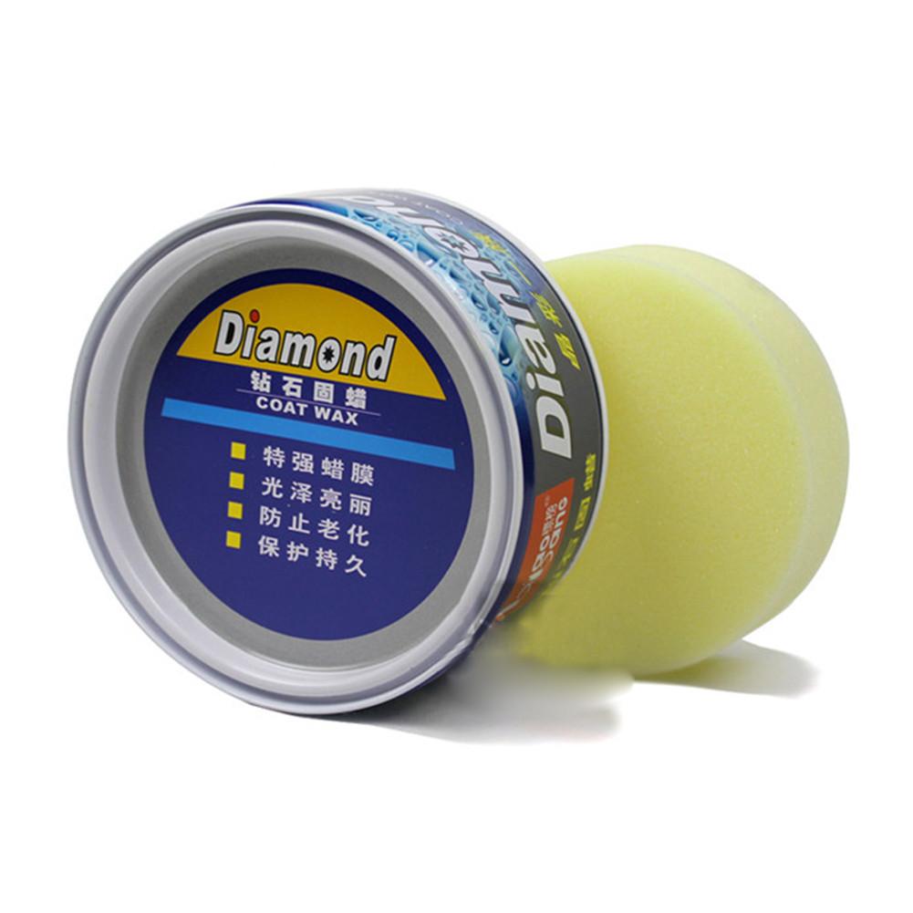 Carnauba cire de voiture en cristal | Premium, cire dure, soins de peinture, Scratch réparation, entretien, cire peinture revêtement de Surface, éponge gratuite