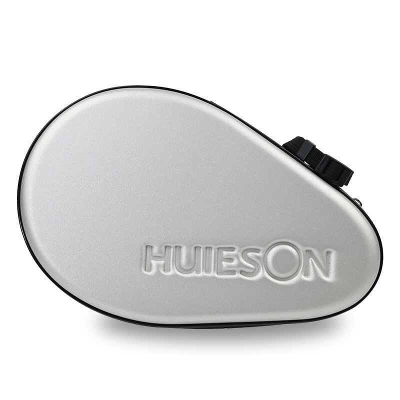 Huieson Pu Lederen Tafeltennis Racket Bag Hard Duurzaam Ping Pong Bat Paddle Case Draagbare Waterdichte