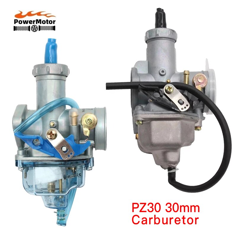 Motorcycle Keihin PZ30 30mm Carburetor Fit for 50cc 160cc 200cc 250cc ATV Dirt Pit Bike Accessories