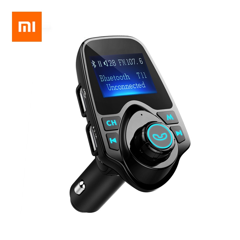 thumbnail image 2 of T11 Bluetooth FM Transmitter + USB Car Charger - Hands-Free Calling & Audio - Universal 2 of 6