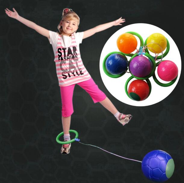 Pelota de juguete clásica para niños, juguete de saltar con luz LED, ejercicio de coordinación y equilibrio, para patio de juegos, WYW