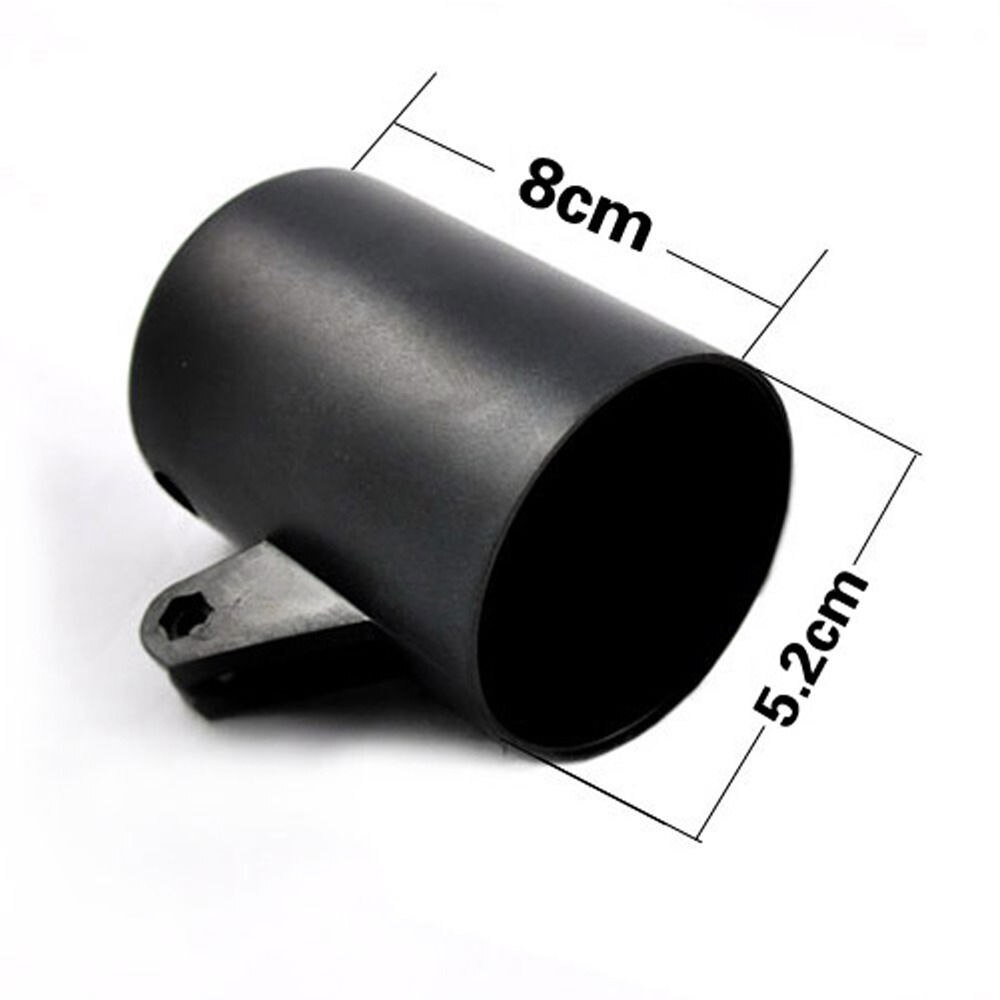 EE support Black 2" 52mm Universal One Single Hole Dash Gauge Pod Mount Holder ABS Sales