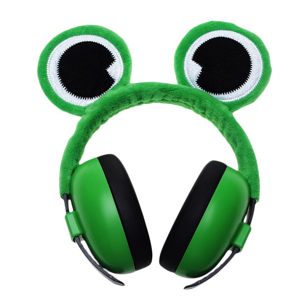 Baby Lawaai Oorbeschermers Voor Kinderen Slapen Ear Defenders Noise Proof Geluiddichte Oren Kids Anti-geluid Gehoorbescherming Oor Defender: green