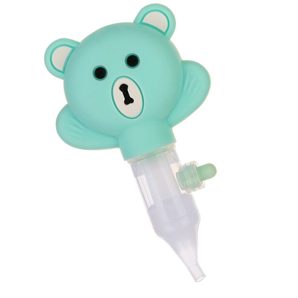 1 Set Baby Neus Aanzuiger Neus Schoonmaak Tool Anti-Terugstroom Neus Sucker Siliconen Nasale Sucker Pomp Type Neus Sucker voor Thuis Infa