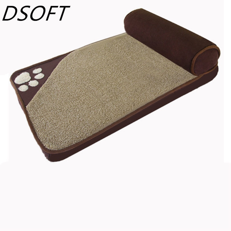 Perrera suave y grande para mascotas, cama de almohada, perro pequeño, Husky, Jinmaotaidi,