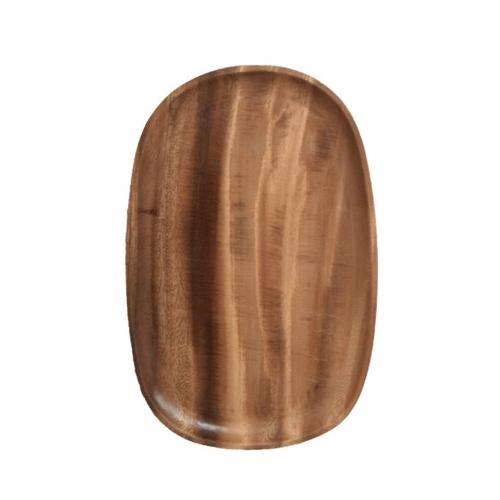 Houten Ronde Gebak Serveerschaal Rechthoek Voedsel Schotel Gedroogd Fruit Lade Servies Salade Cake Dessert Opslag Plaat: 4