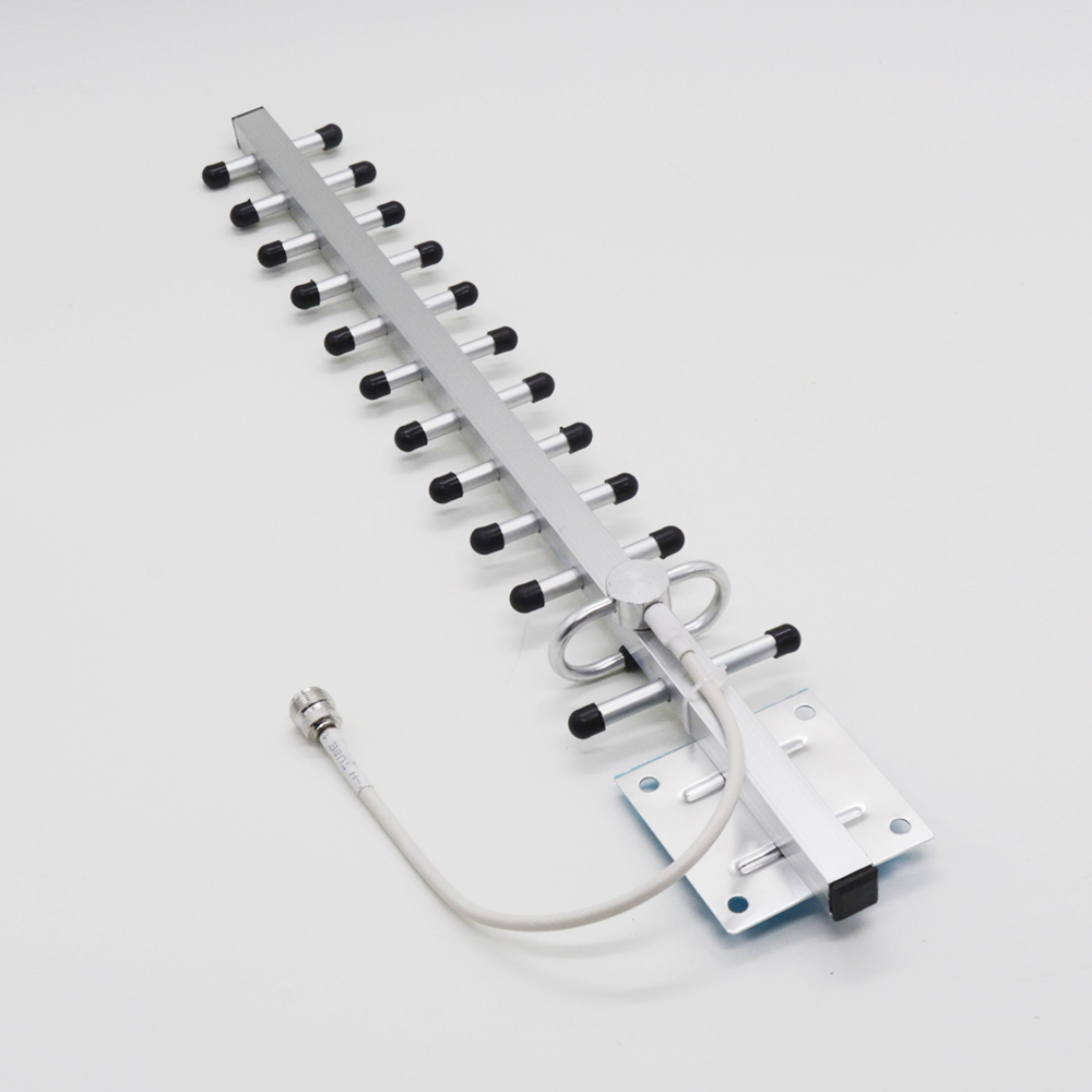 Antena exterior Yagi 1800-2100 Mhz, alta ganancia, 15dbi, 3G, 4G, LTE N hembra, 3G, 4G, repetidor, 1710