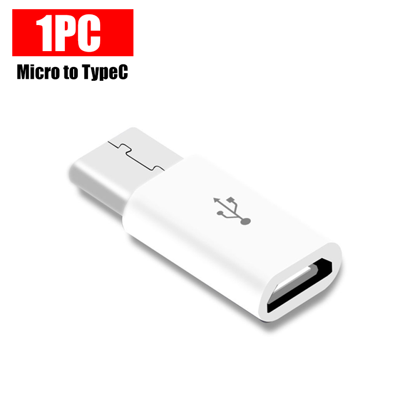 USB Typ C auf Mikro-USB-Adapter für Telefon, Tablette, Android, Ladegerät, Datenkabel-Adapter, Mikro-USB-Buchse auf Typ C-Stecker, OTG-Konverter: Orange