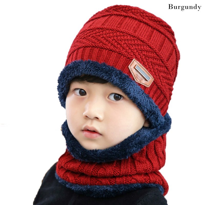 Nibesser effen gebreide mutsen, muts, sjaal plus fluwelen wintermuts, man, vrouw, warme, dikke muts, ski, zachte sjaals, muts, sjaalset
