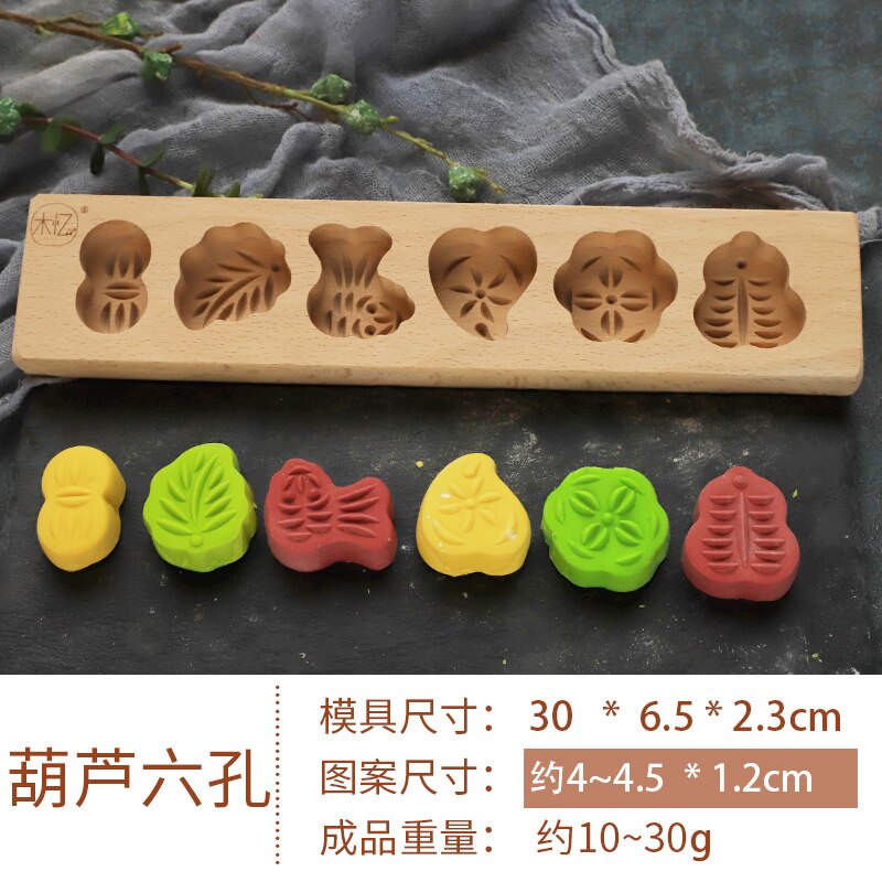 Bakvorm bakvorm antiaanbak bakkerij accessoires hout oven gereedschap milieuvriendelijke bakvorm set pasticceria thuis keuken  db60hp: Stijl 3