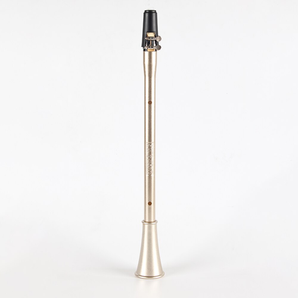 Starway eb / c / bb nøgle mini enkel klarinet musikinstrument sax kompakt klarinet-saxofon abs materiale musikal for begyndere