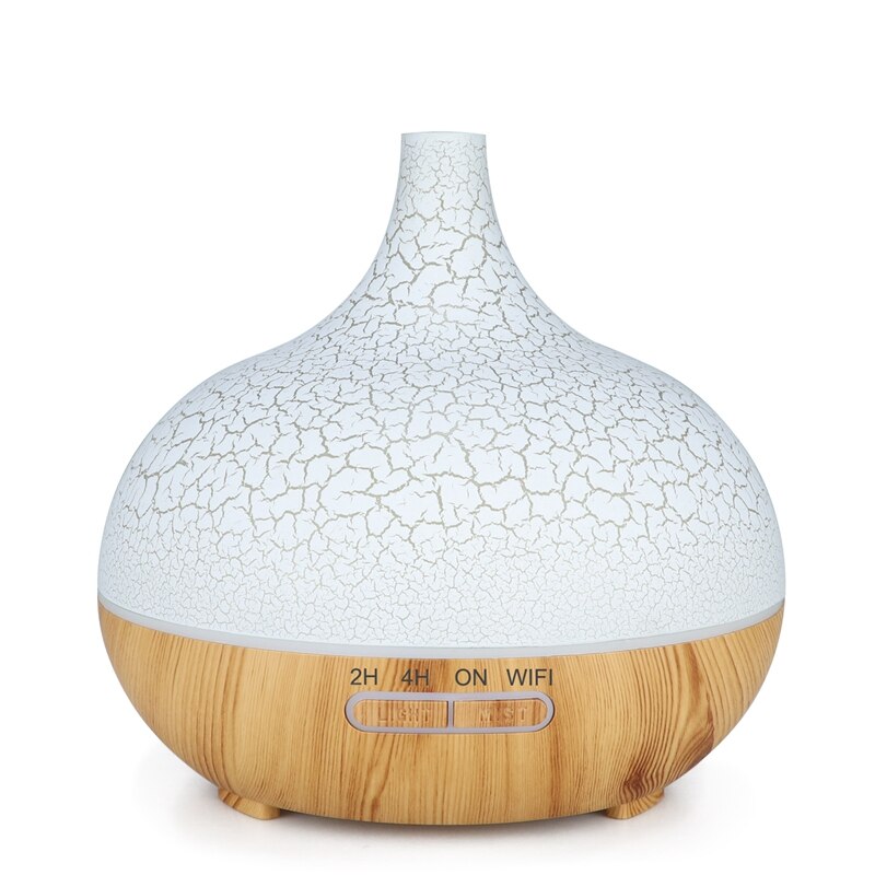 Smart WiFi Essential Oil Diffuser Air Humidifier Works with Alexa Google Home: A1