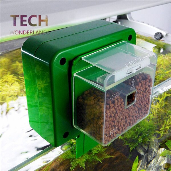 Aquarium automatic feeder tropical fish food fisha... Grandado