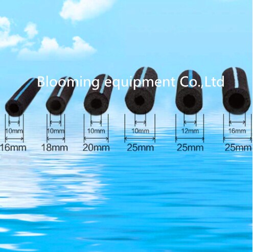 5meters sample D25*13 nano bubble generator fine bubble aeration tube oxygen transfor for fish shrimp farming