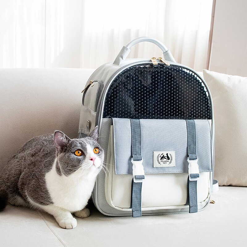 Kat Draagtas Kleine Hond Ademend Vervoer Rugzak Pet Outdoor Travel Schoudertassen Puppy Kitten Hond Draagtas Bagpack