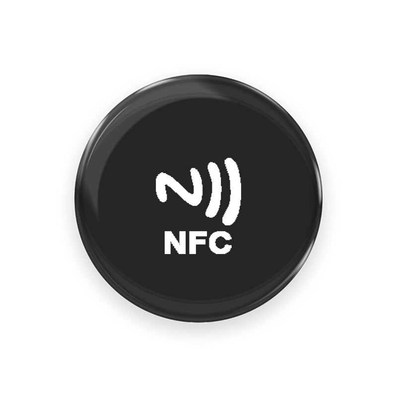 10/50/100pcs/Lot NFC Tags Sticker 13.56MHz Anti Metal NFC Ntag213 Epoxy Lable Ntag213 RFID Tag for all NFC enabled phones: 10pcs