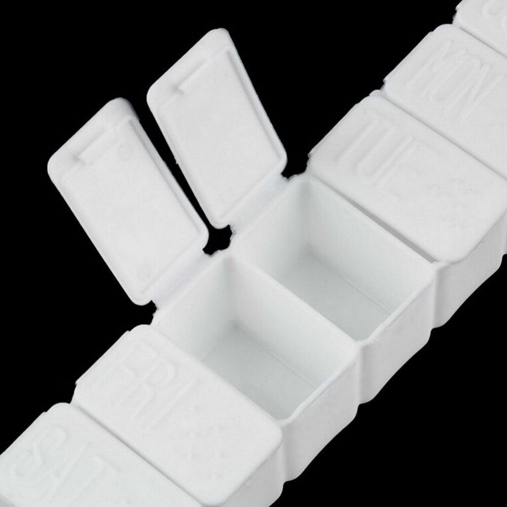 Drinkbaar Pillendoos 7 Dagen Wekelijkse Tablet Pil Geneeskunde Box Houder Organizer Container Case