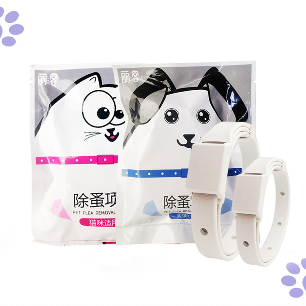 Pet Flea And Tick Collar For Dogs Cats Up To 8 Month Flea Tick Prevention Collar Anti-mosquito & Insect Repellent Puppy Supplies