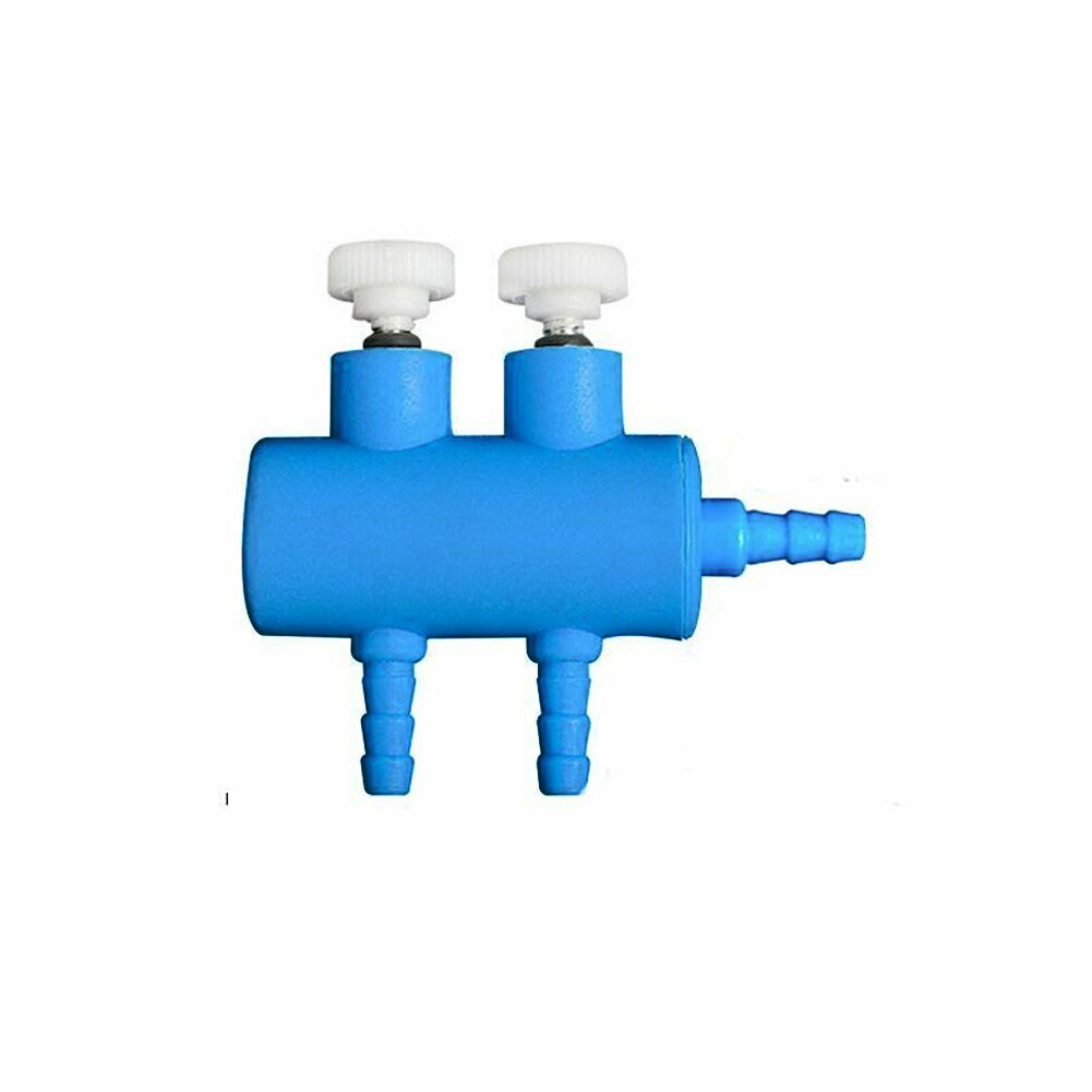 2 3 4 5 6 Way Luchtpomp Accessoires Hendel Aquarium Controle Aquarium Outlet Air Flow Distributeur Schakelaar Zuurstof buis Nuttig: 2 Ways