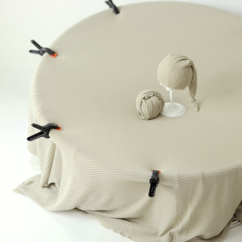 Deken voor baby, newborn fotografie rekwisieten, baby wikkeldoek, baby beddengoed, wieglakens, achtergrond voor foto's, baby hoofdband, elastische wafel
