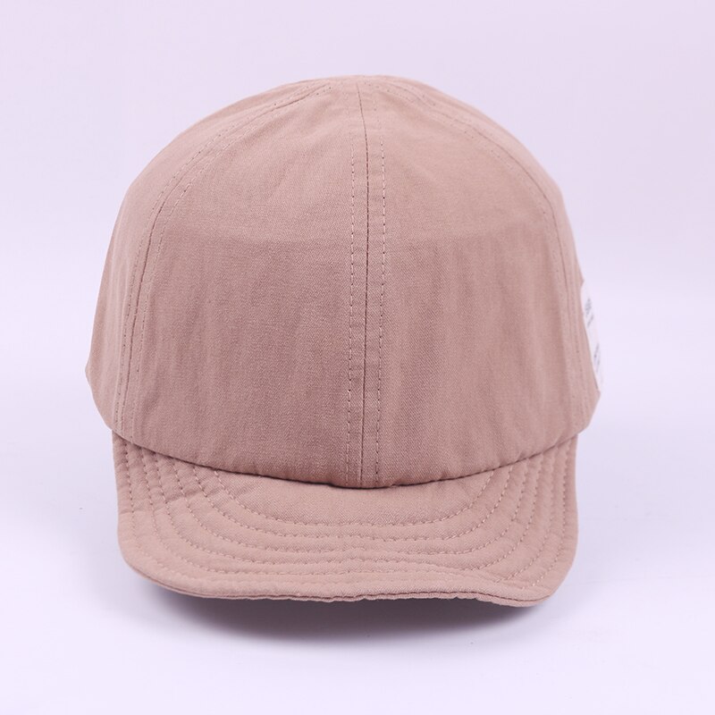 Vs Retro Vrouwen Baseball Cap Veelzijdige Zachte Top Korte Rand Eend Tong Hoed Casual Minderheid Baseball Cap Leuke trendy