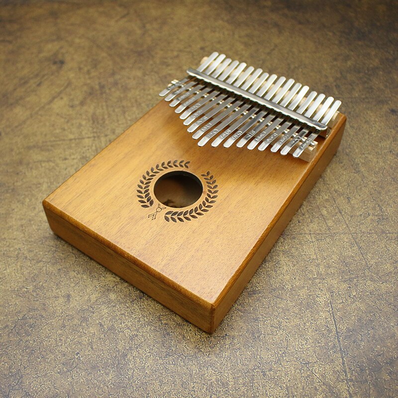 Kalimba Mbira Sanza 10 Keys Thumb Piano Pocket Size Beginners: Type 12