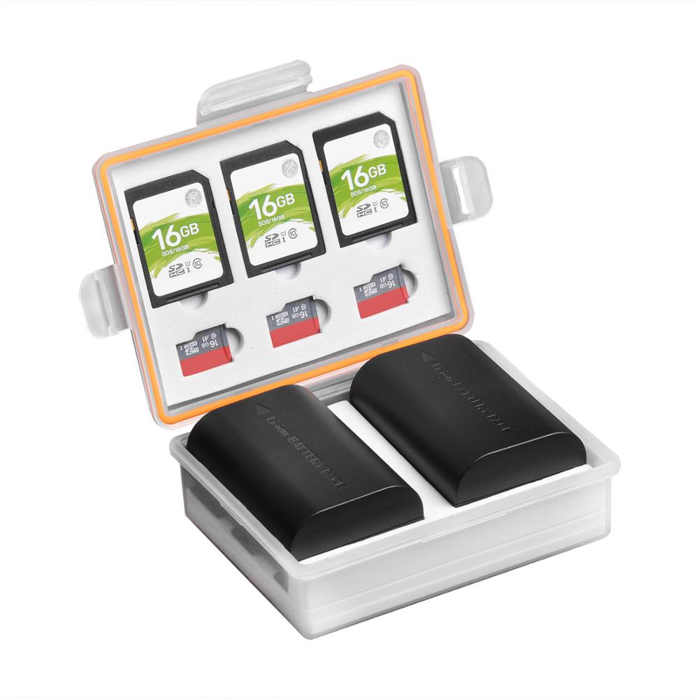 Batería para cámara Canon EOS 5D Mark II III 50D 6D 60D 7D 70D 80D 90D EOS R, batería de 1865mAh LP-E6 LPE6, LP-E6N LPE6N: 2 Battery 1 Box