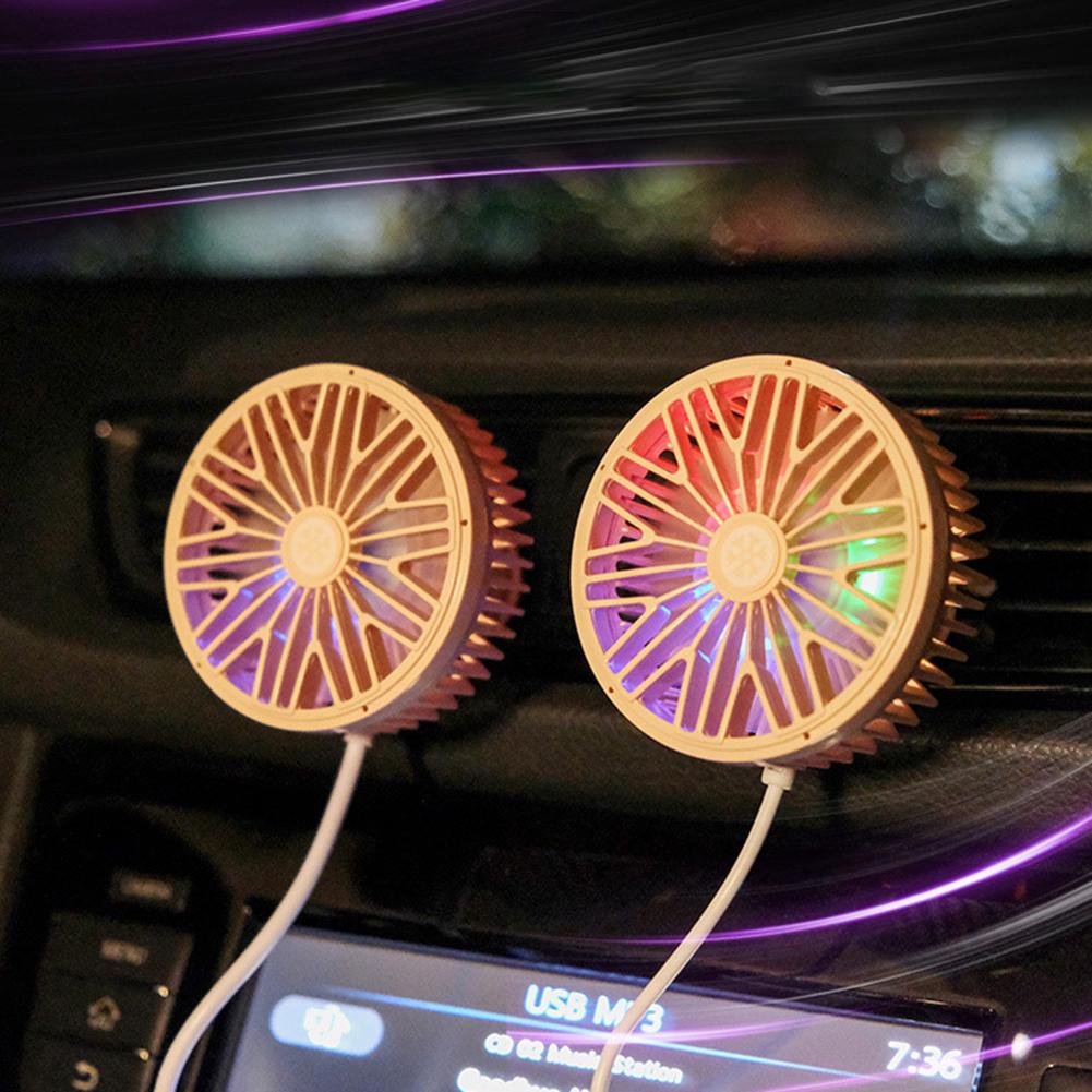 USB Electric Car Auto Air Vent Clip Outlet Fan Min... – Vicedeal