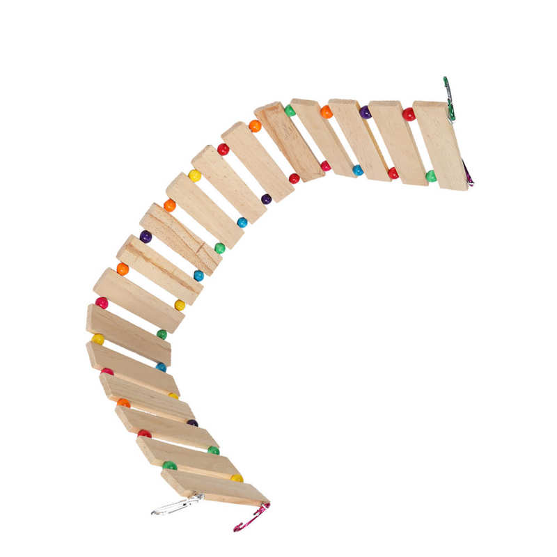 Chicken Swing Chicken Swing Chicken Wooden Ladder Hanging Feeder Bird Hens Toy for Poultry Rooster Chicks Chicken Swing for Hens