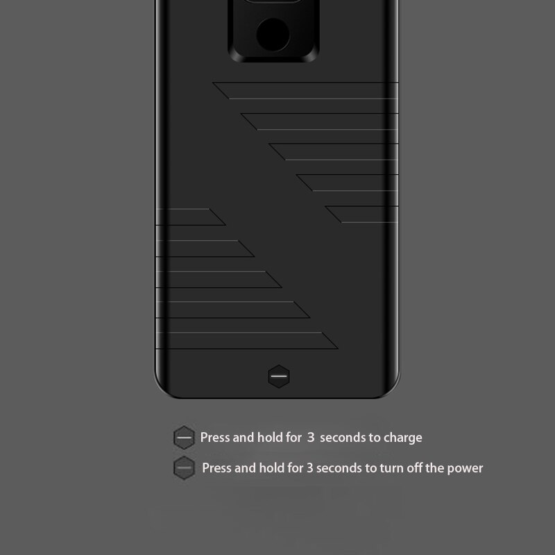 Boîtier de batterie Extpower 6800mAh pour Hauwei Mate 20X batterie portative externe antichoc de charge pour étui huawei mate 20X