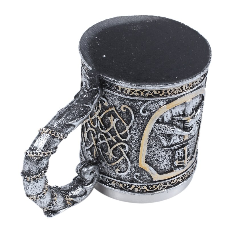 Middeleeuwse Tempeliers Crusader Knight Mok Pak Van Armor Ridder Van De Cross Bier Stein Tankard Koffie Cup