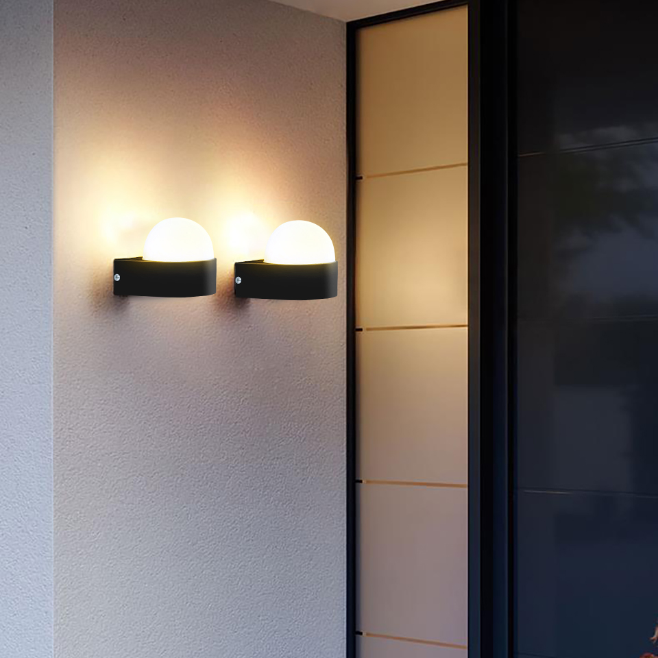 Led buitenwandlamp Waterdicht IP66 Bewegingssensor Led buitenverlichting Veranda Verlichting Balkon Tuinverlichting Buitenwandlamp