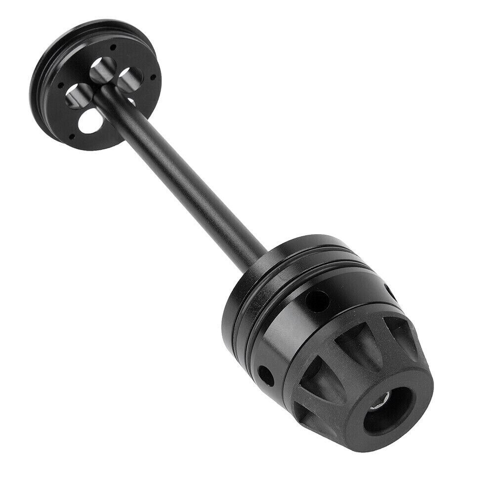 for BMW R1200GS R1250GS LC Adv R NineT 15 Motorcycle Rear Wheel Axle Fork Crash Protector Slider Stand: black