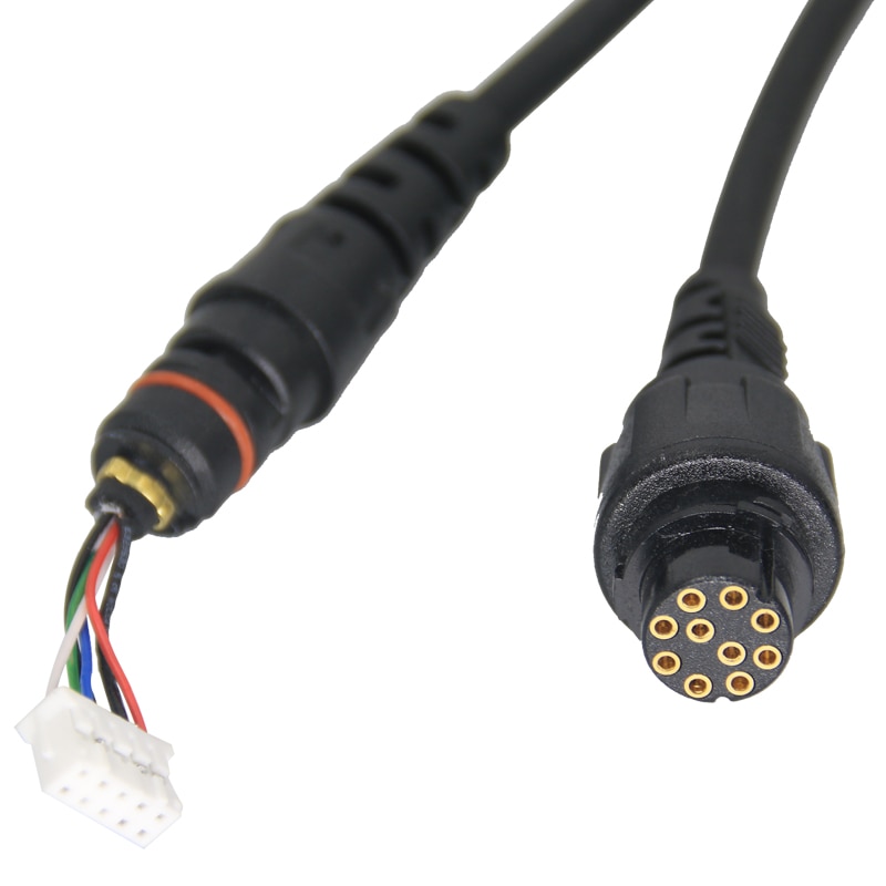 Diy Spare Kabel 10 Pin Aviation Connector Voor SM19A1 Speaker Voor Hytera MD780 / G MD782 RD982MD680 RD980 MT680 Etc. Auto Radio