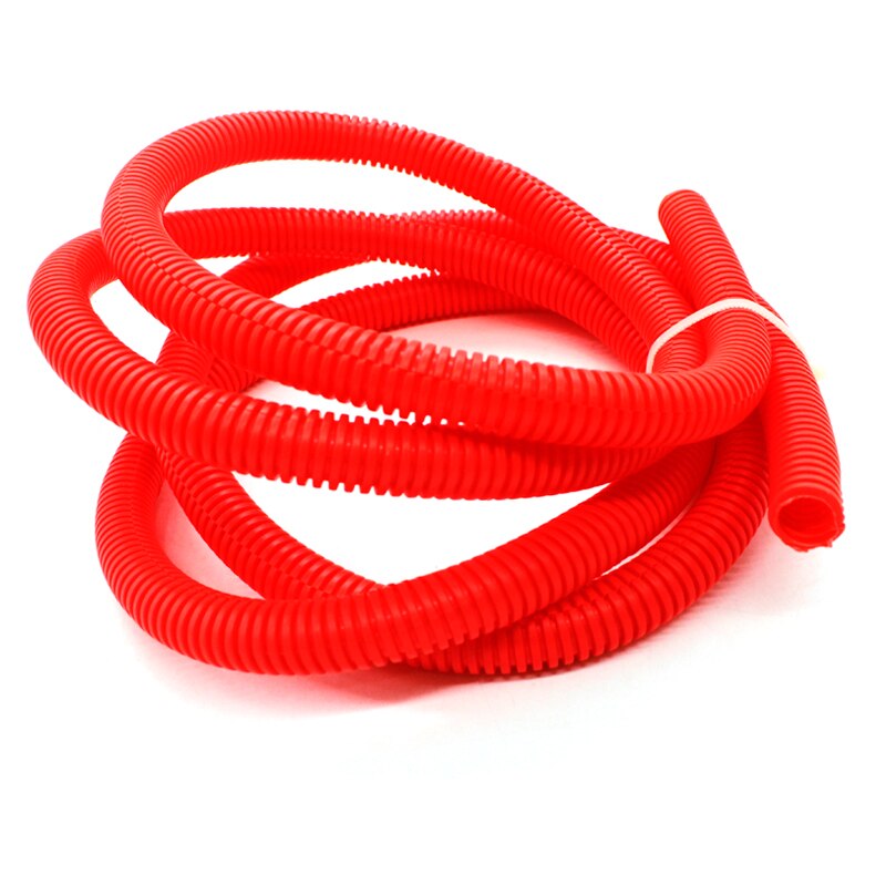 DEFT-tubo Flexible de PP corrugado para coche, conducto de aislamiento, carcasa de arnés de cables, 2M, 8mm-25mm, 4 Uds.