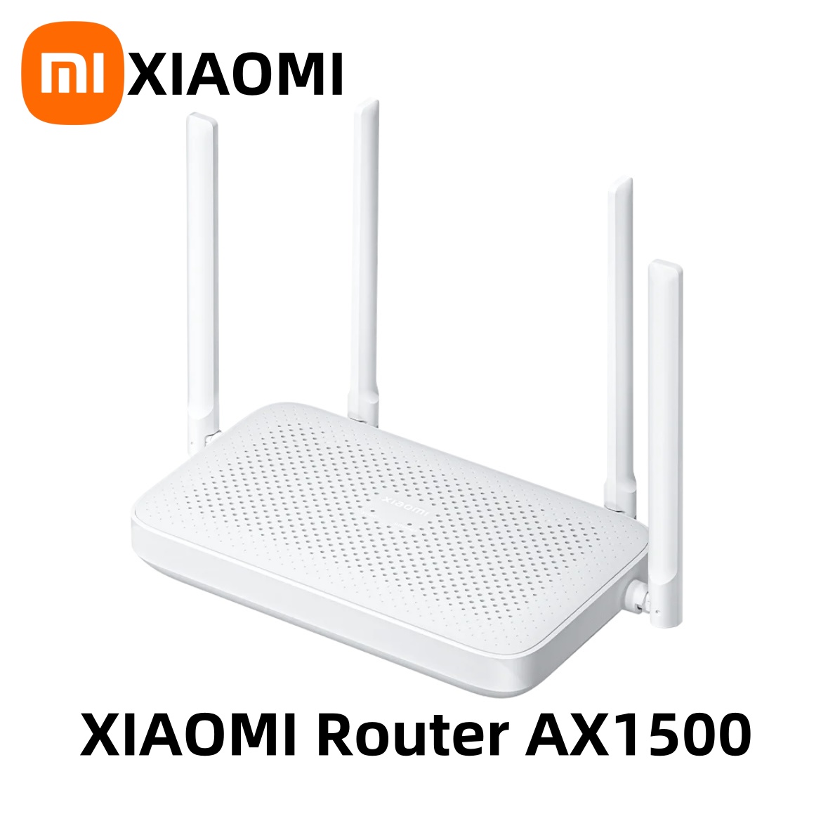 Xiaomi router  ax1500 2.4g/5.0 ghz wifi 6 dual band mesh wifi 6 repeater børn online beskyttelse app kontrol