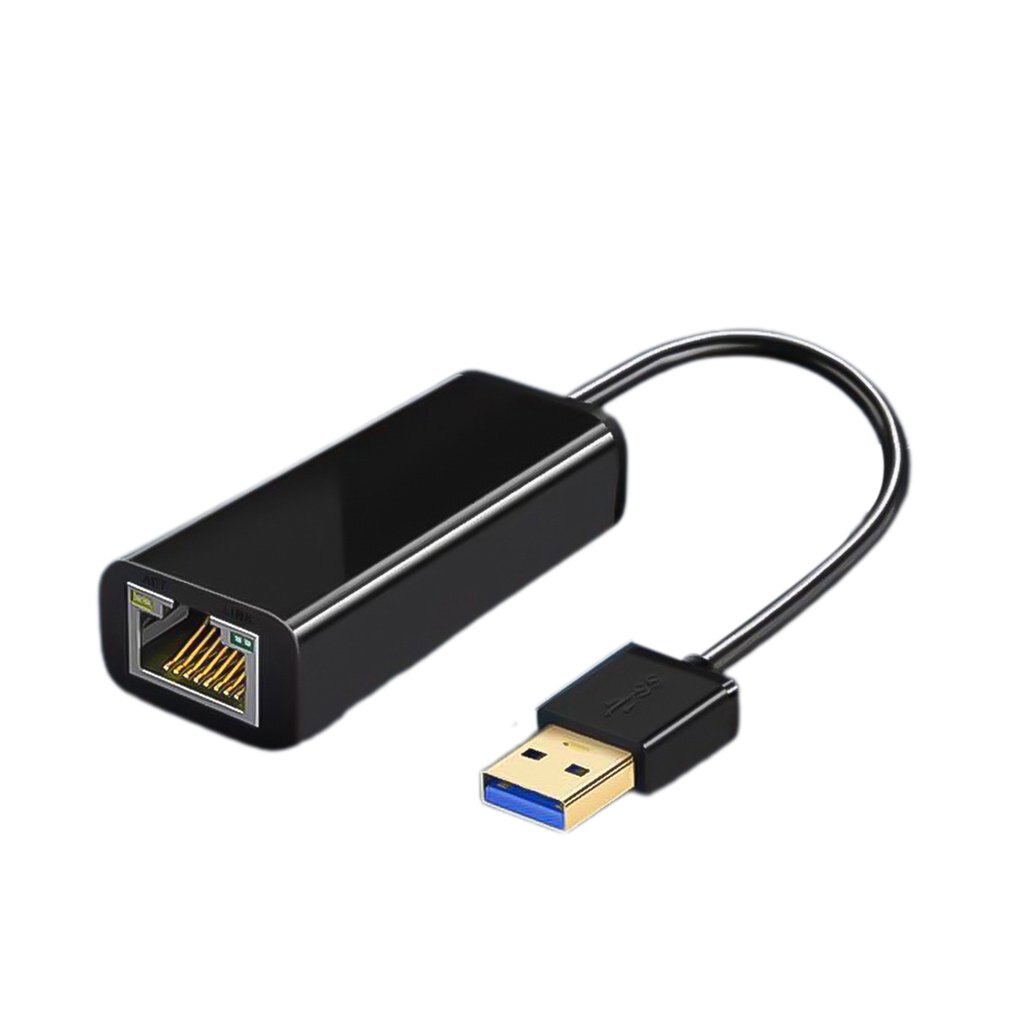USB Ethernet USB 3.0 robić RJ45 Centrum 1000 mb/s Lan RTL8153 karta sieciowa USB Ethernet dla Xiaomi Mi skrzynka 3/S dekoder: Default Title