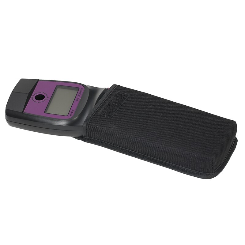 Fijnheidsmeter metalen en non-ferro metalen koper hout wisselstroomkabel knipperend led-lampje en pieptoonindicatie wanddetector