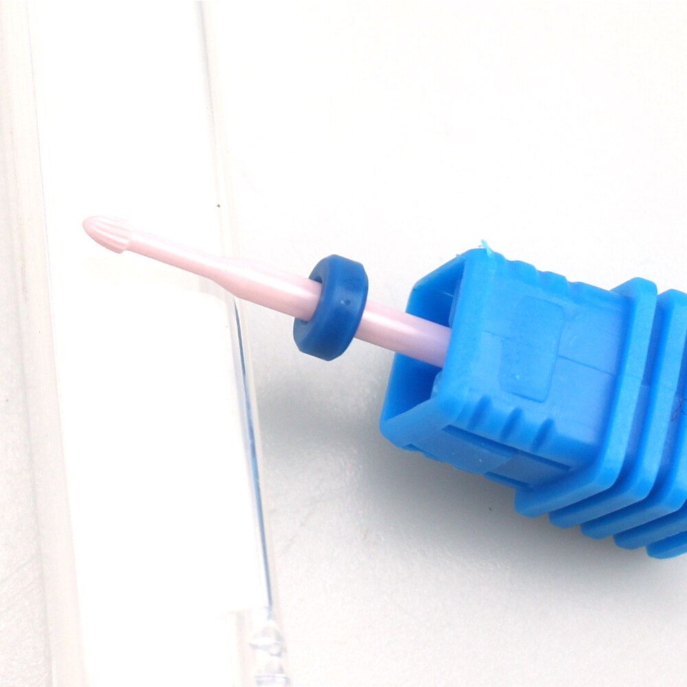 1pc caremic nagelboor, frees voor elektrische manicuremachine, freesbits, pedicure, gellakverwijderaar, vijlen, nagelkunstgereedschap: 2