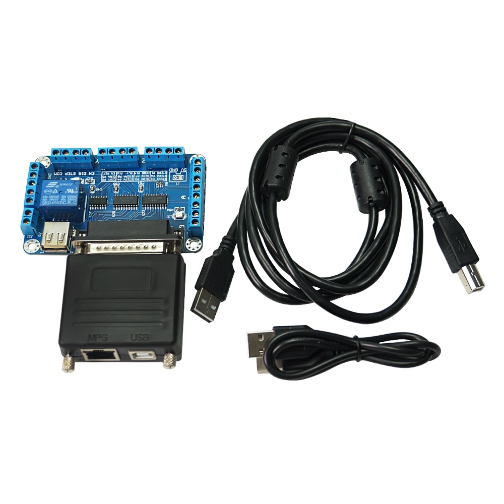 CNC – adaptateur de convertisseur de Port USB vers parallèle LPT MACH3, contrôleur 6 axes, Port parallèle vers USB