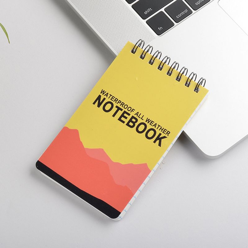 Waterproof Notepad Language Learning Coil Book Vocabulary Diary Notebook Pocket Memo Travel