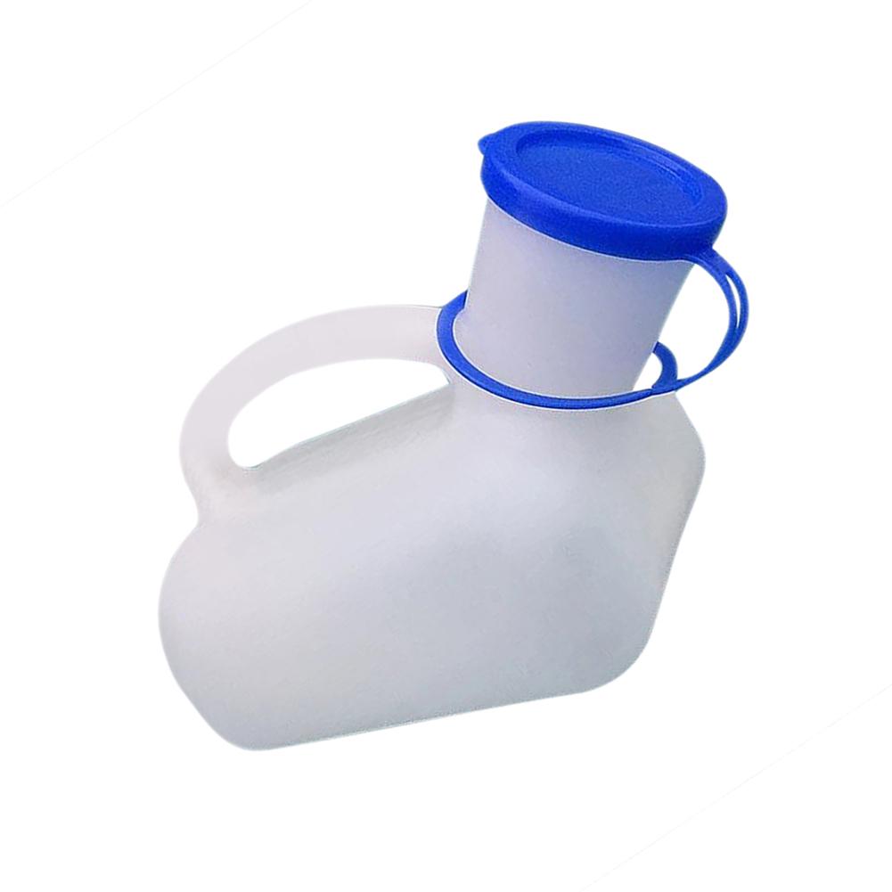 1000ML Urinal Toilet Female Male Unisex Traveling Camping Portable Plastic PE Material with Connector Delivered Randomly 20E