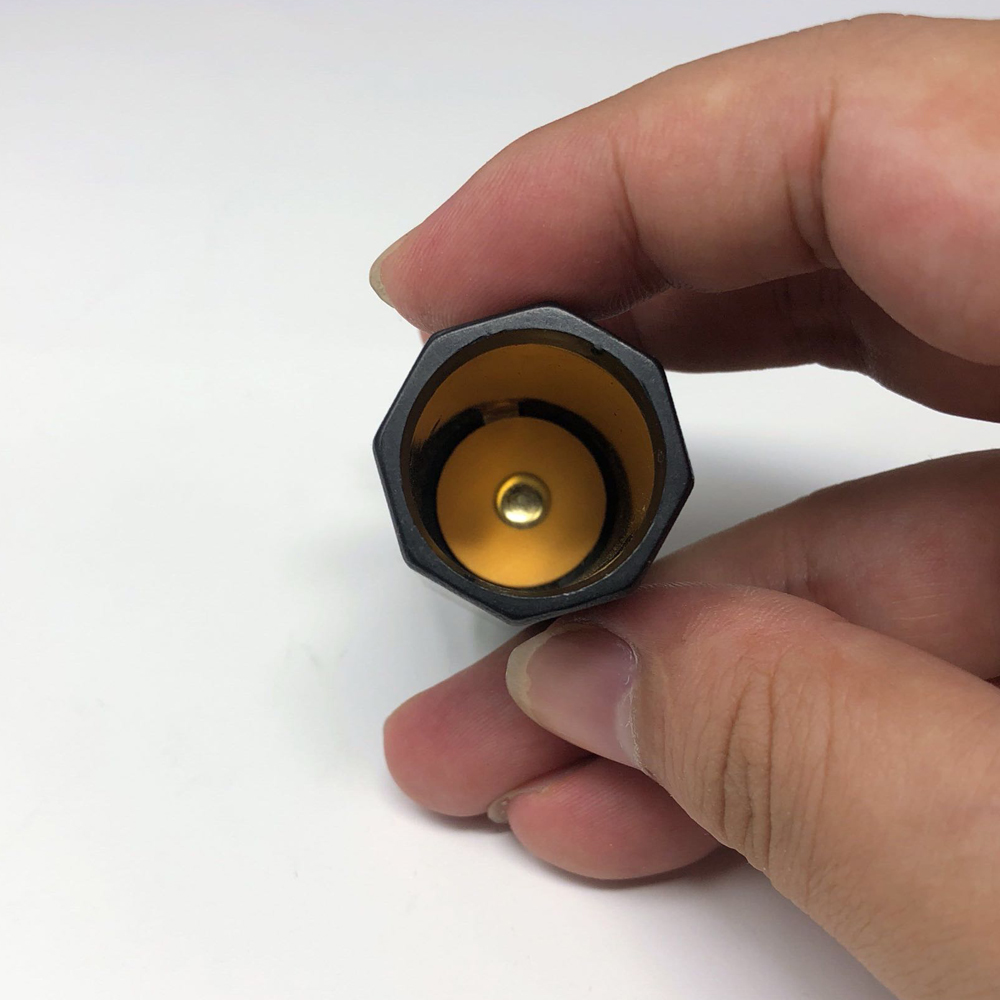 Male Hella DIN Socket to Standard Female Cigarette Lighter Adapter