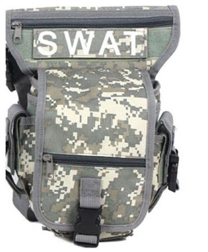 Riñonera de nailon para hombre, bolsa para pierna, muslo: Camouflagespattern B