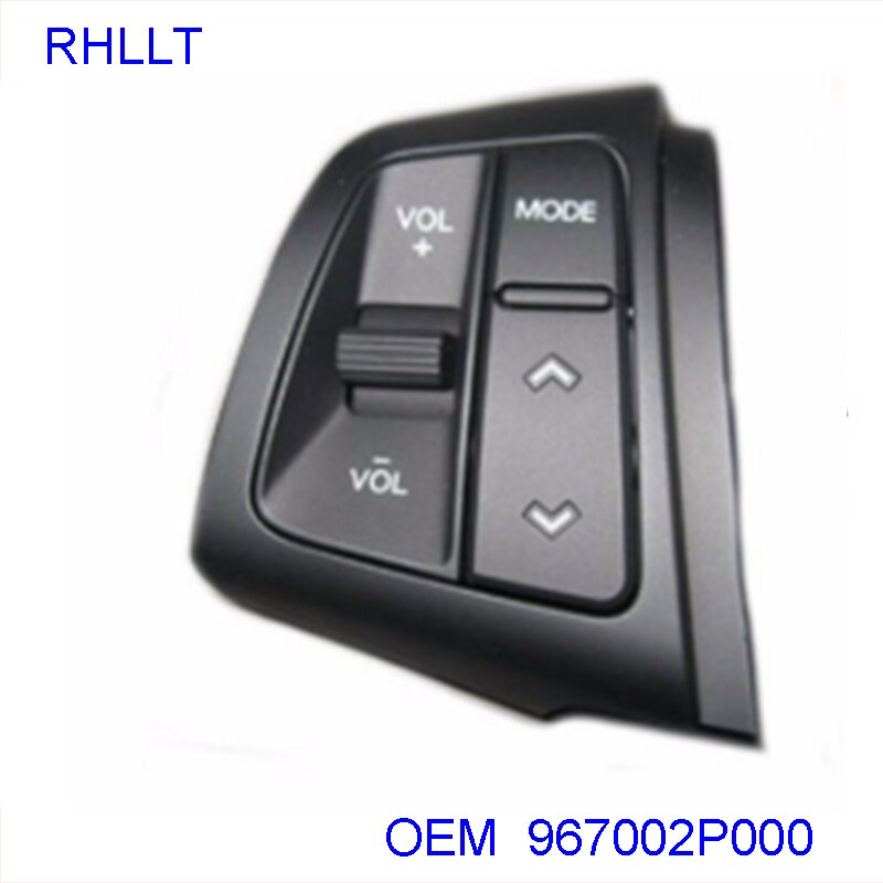 FOR Kia Sorento steering wheel remote control switch LH volume control switch 967002P00 cruise switch RH 967102P00: white