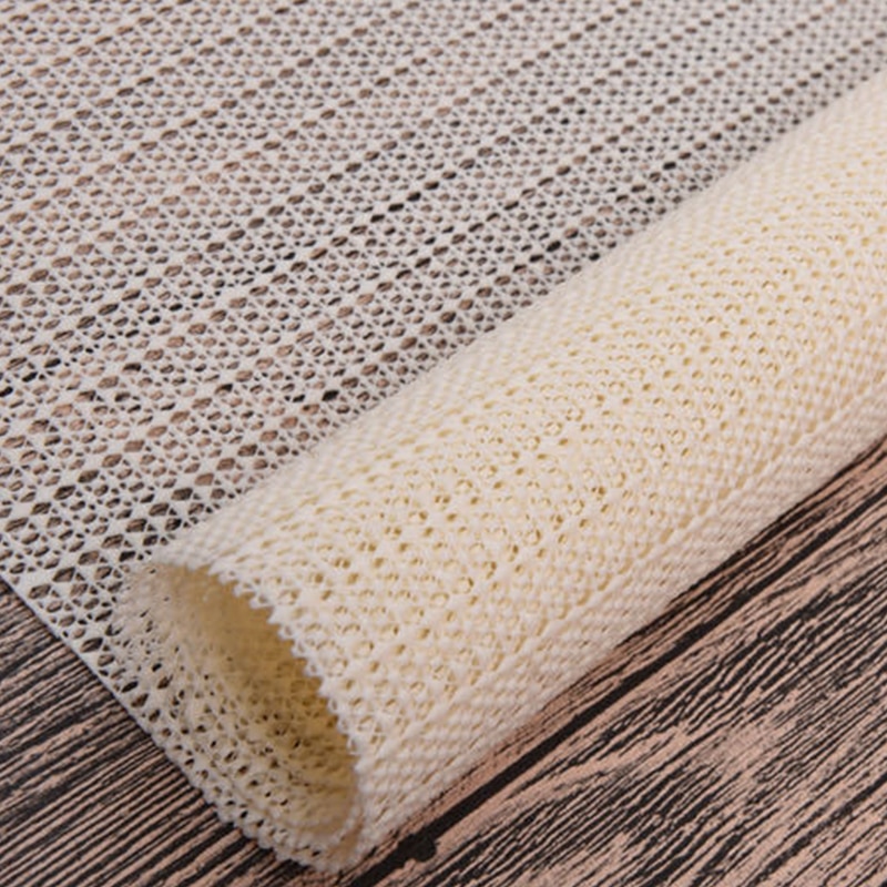 Antislip netdoek silicagel antislip PVC schuimende bank yogamat tapijt, autokussen samengestelde schuim bodemdoek