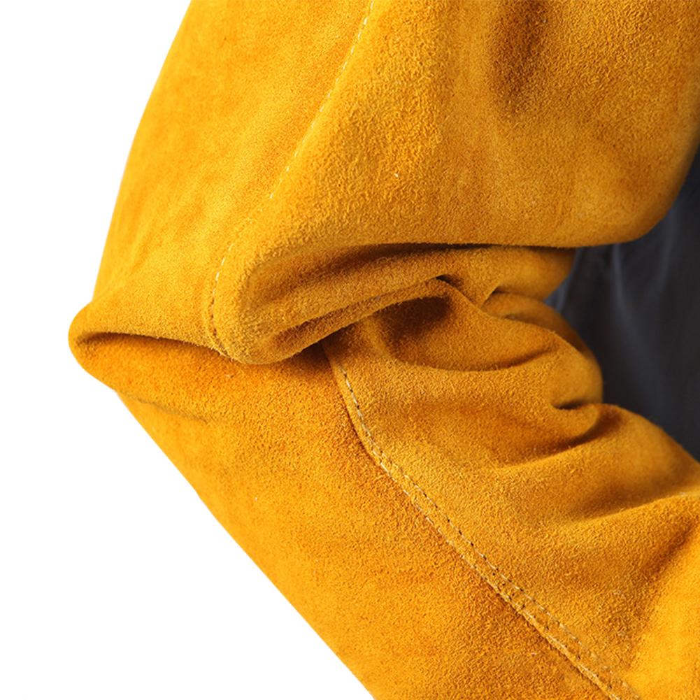 Heat Resistant Welding Protection Sleeves Spark Resistant Protection Leather Sleeves For Welding Protect Arm Guard Welding Tools