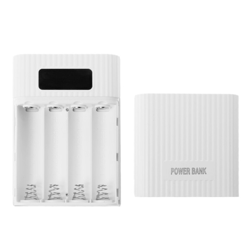 DIY Powerbank Box - LCD Display - Dual USB Charger - Anti-Reverse